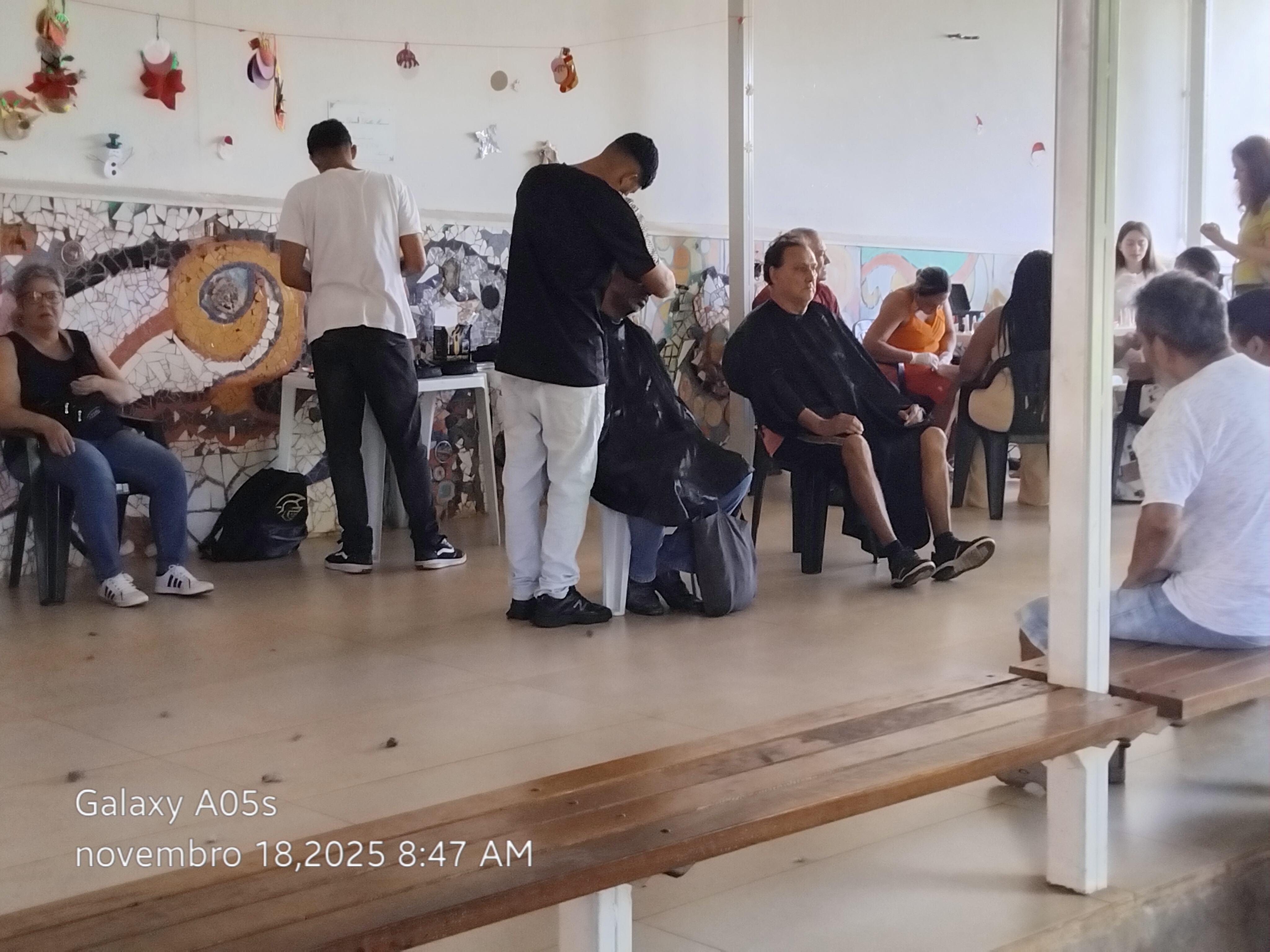 Momento de confraternização